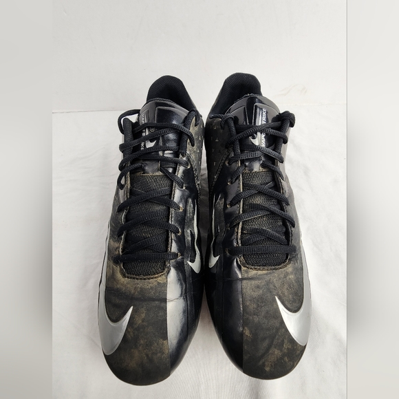 Nike Vapor Strike Football Cleats Men's Size 13 Black - Picture 6 of 10